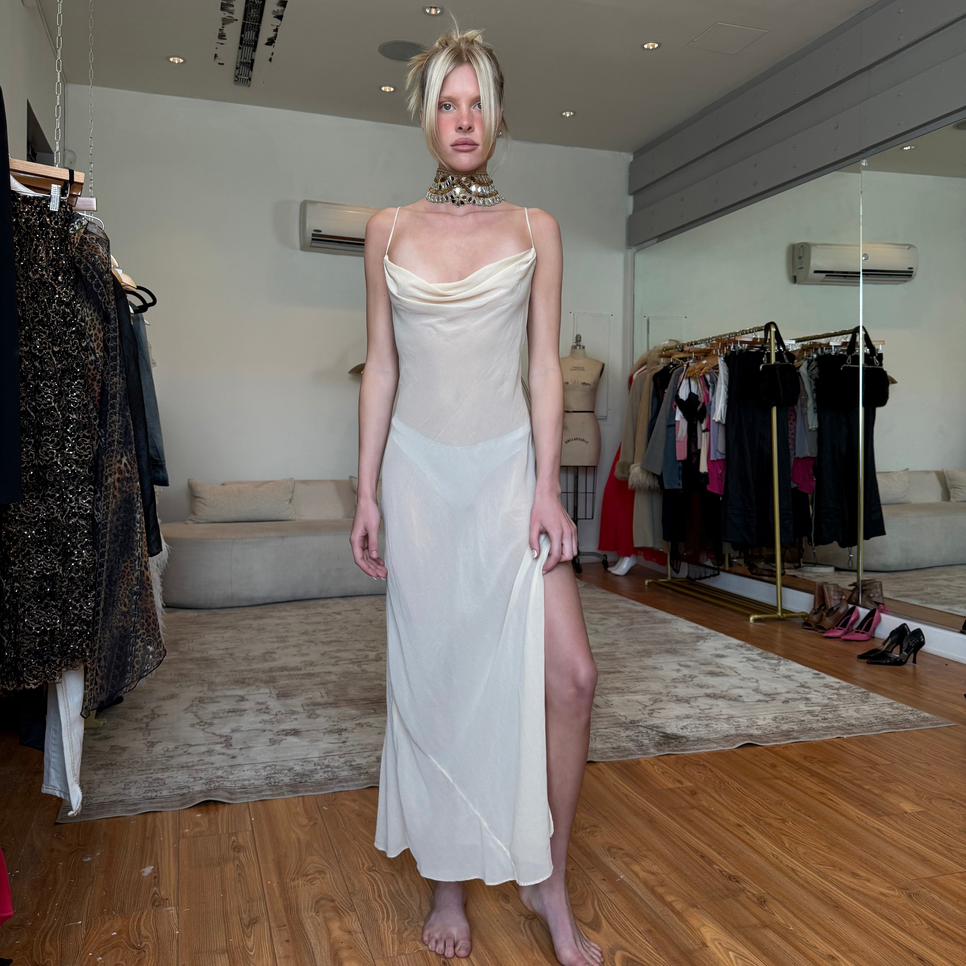 Silk vs dress