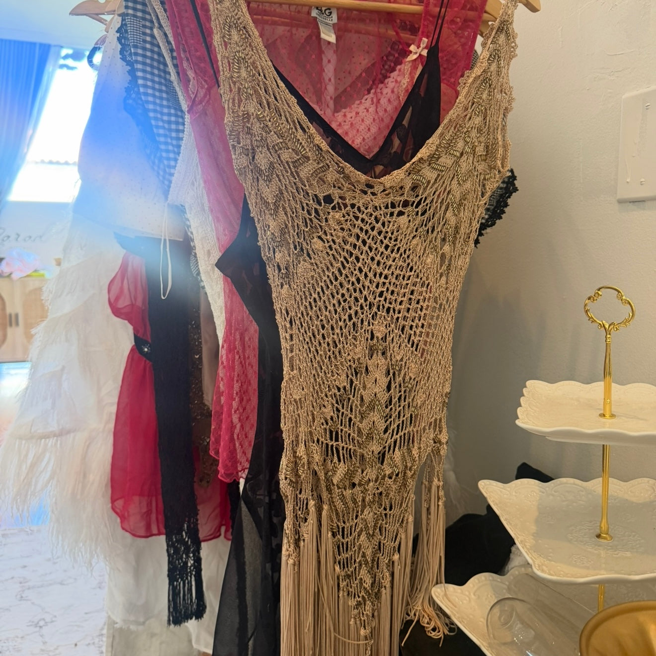 Crochet dress