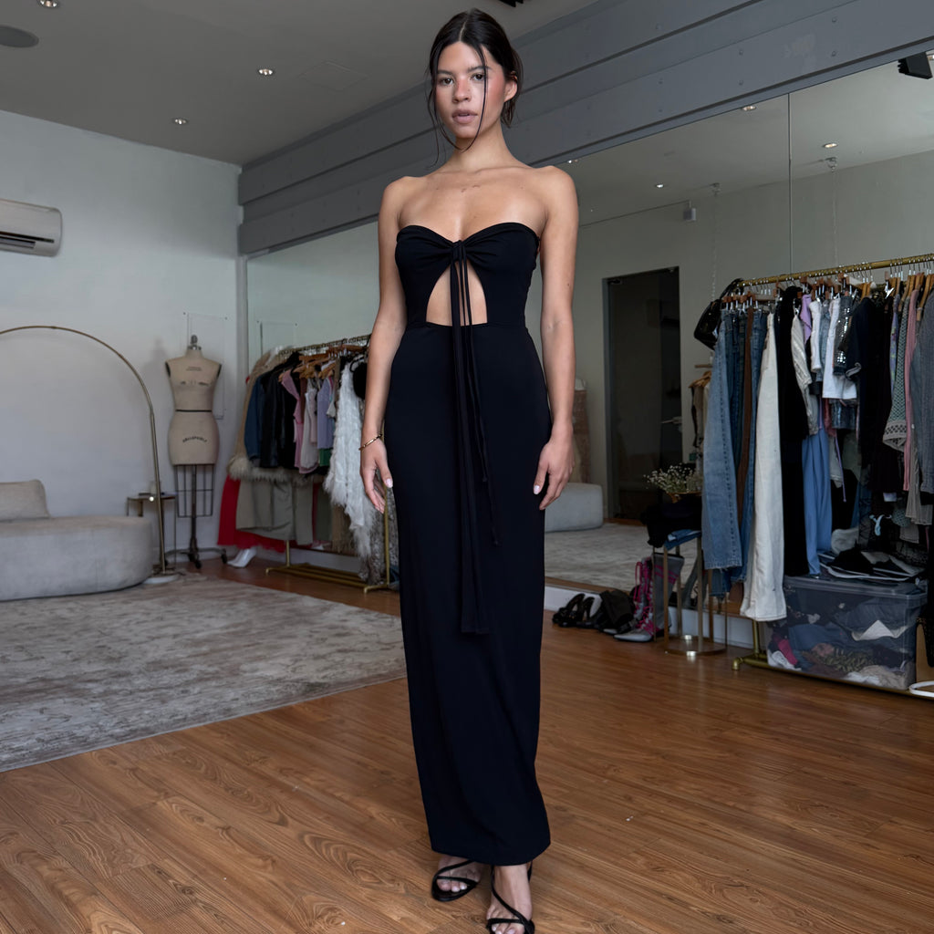 Vintage cut out dress