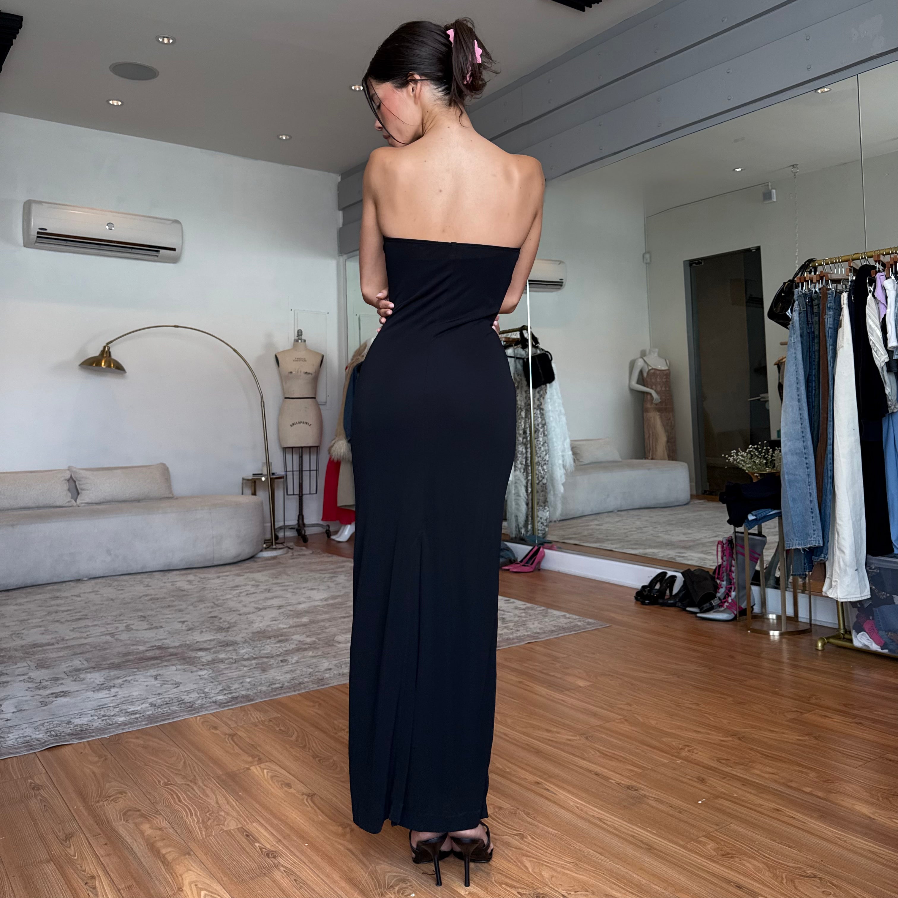 Vintage cut out dress