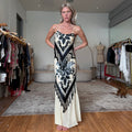 Fringe dress (floral)