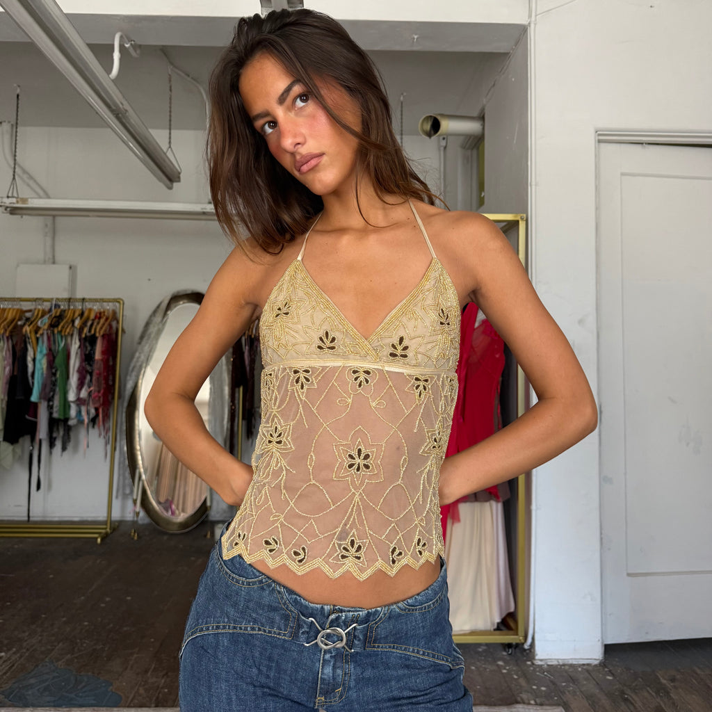 Beaded top